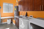 There is a laundry room with a washer/dryer for your convenience